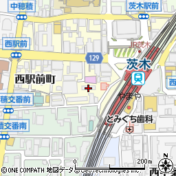 茨木センター ヤマハミュージック周辺の地図