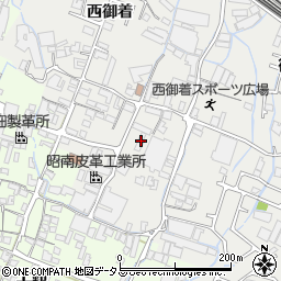 兵庫県姫路市御国野町西御着501周辺の地図