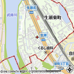 Ｔｈｅ　Ｍ　宝塚周辺の地図