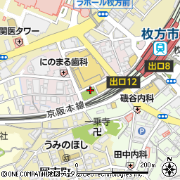 岡本町公園周辺の地図
