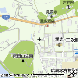 広島県三次市三次町1670周辺の地図
