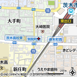 デッカドゥ　阪急茨木店周辺の地図