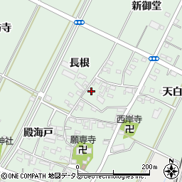愛知県西尾市吉良町富田東屋敷54周辺の地図
