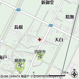 愛知県西尾市吉良町富田東屋敷22周辺の地図