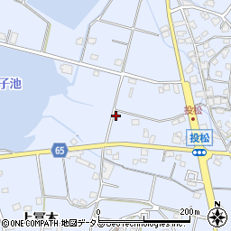 兵庫県加古川市志方町投松332周辺の地図