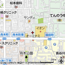 イオンペット新茨木店周辺の地図