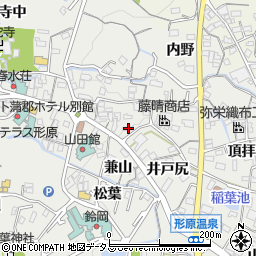 愛知県蒲郡市金平町東橋25周辺の地図