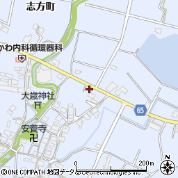 兵庫県加古川市志方町上冨木793-6周辺の地図