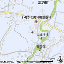 兵庫県加古川市志方町上冨木657周辺の地図