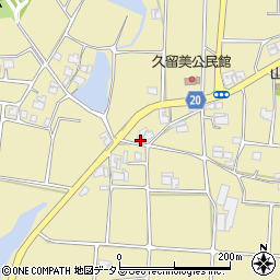 兵庫県三木市久留美1767周辺の地図