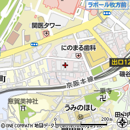 岡本町会館周辺の地図