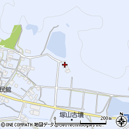 兵庫県加古川市志方町投松3-2周辺の地図