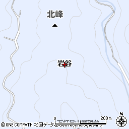 京都府綴喜郡井手町多賀岩谷周辺の地図