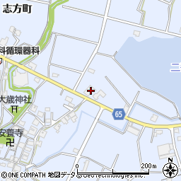 兵庫県加古川市志方町上冨木802周辺の地図
