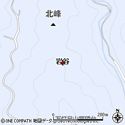 京都府井手町（綴喜郡）多賀（岩谷）周辺の地図