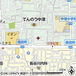 カネカ社宅周辺の地図