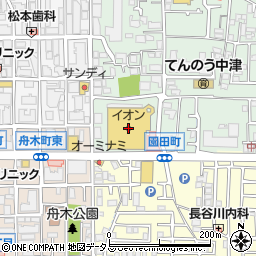 カメラのキタムラジャスコ　新茨木店周辺の地図