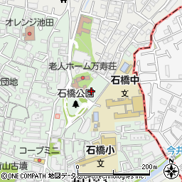 市営井口堂住宅周辺の地図