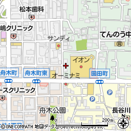 大阪府茨木市中津町17周辺の地図