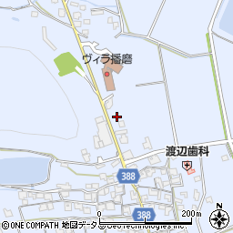 兵庫県加古川市志方町成井116周辺の地図