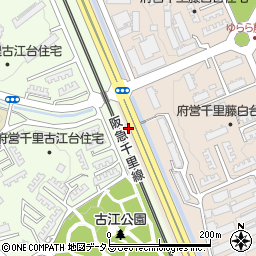 大阪府吹田市藤白台1丁目3-2周辺の地図