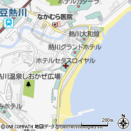 伊豆熱川温泉ホテルセタスロイヤル周辺の地図