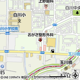 サエラ薬局茨木白川店周辺の地図