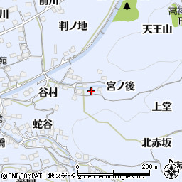 京都府綴喜郡井手町多賀宮ノ後11周辺の地図