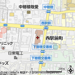 茨木郵便局　荷物集荷周辺の地図