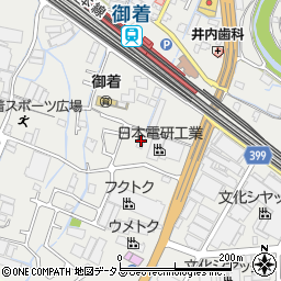 西日本電気システム株式会社　大阪統括支店神戸工事部姫路工事所周辺の地図