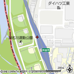 猪名川緑地トイレ８周辺の地図