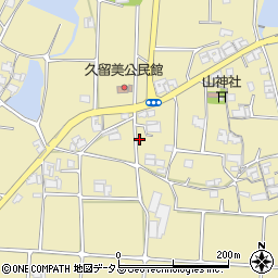 兵庫県三木市久留美382周辺の地図