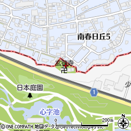 大阪府吹田市千里万博公園7周辺の地図