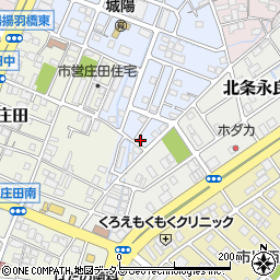 兵庫県姫路市北条宮の町1周辺の地図