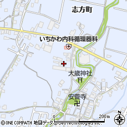 兵庫県加古川市志方町上冨木657-3周辺の地図