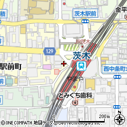 八剣伝 茨木西駅前店周辺の地図