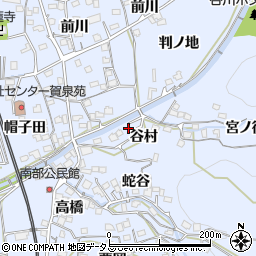 京都府綴喜郡井手町多賀谷村17-12周辺の地図