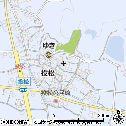 兵庫県加古川市志方町投松137周辺の地図