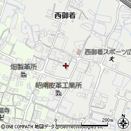 兵庫県姫路市御国野町西御着521周辺の地図