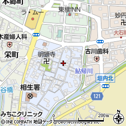 兵庫県相生市陸本町4周辺の地図