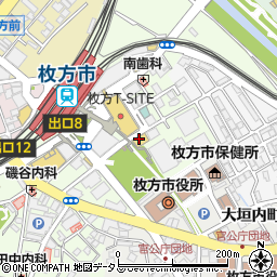 河合塾　マナビス枚方市駅前校周辺の地図