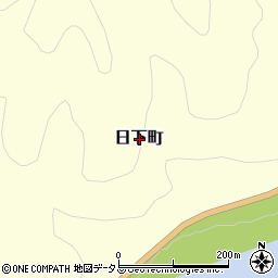 〒728-0026 広島県三次市日下町の地図