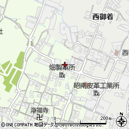 兵庫県姫路市四郷町上鈴95-2周辺の地図