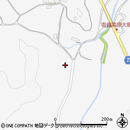 岡山県加賀郡吉備中央町吉川721周辺の地図