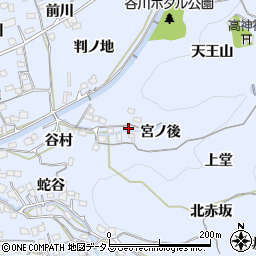 京都府綴喜郡井手町多賀宮ノ後14周辺の地図