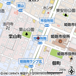 兵庫県姫路市安田3丁目1周辺の地図