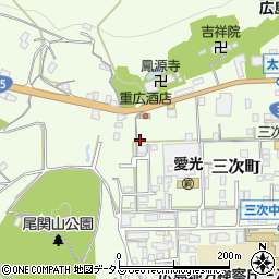 広島県三次市三次町1626周辺の地図