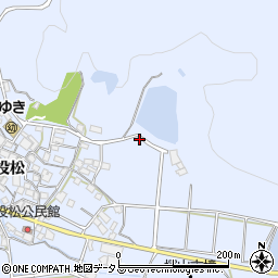 兵庫県加古川市志方町投松766周辺の地図