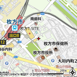 TCB東京中央美容外科　枚方院周辺の地図