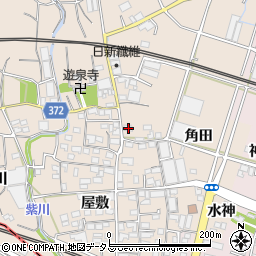 愛知県豊川市御津町赤根角田35周辺の地図